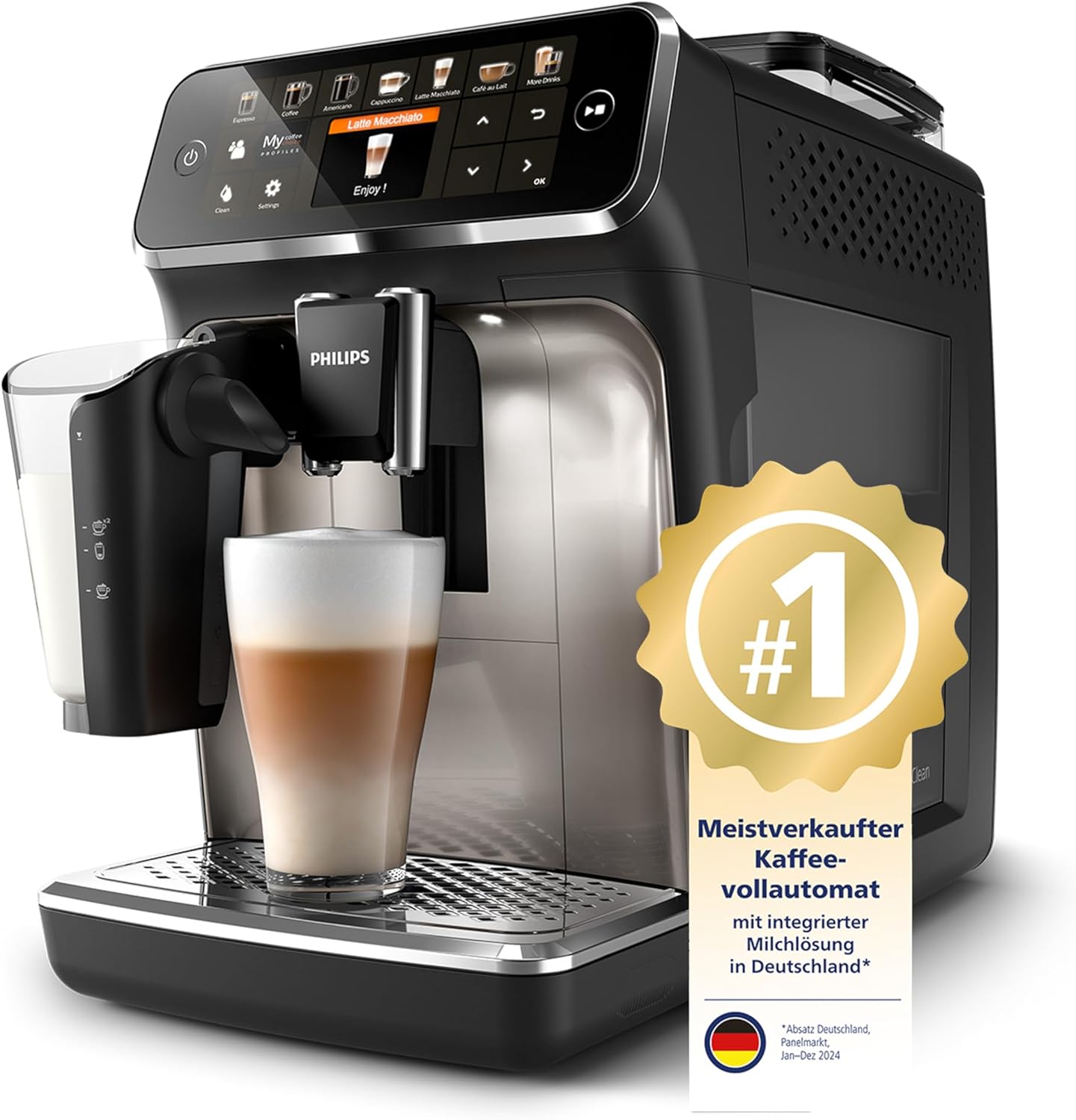 #1 meistverkaufter Kaffeevollautomat in Deutschland